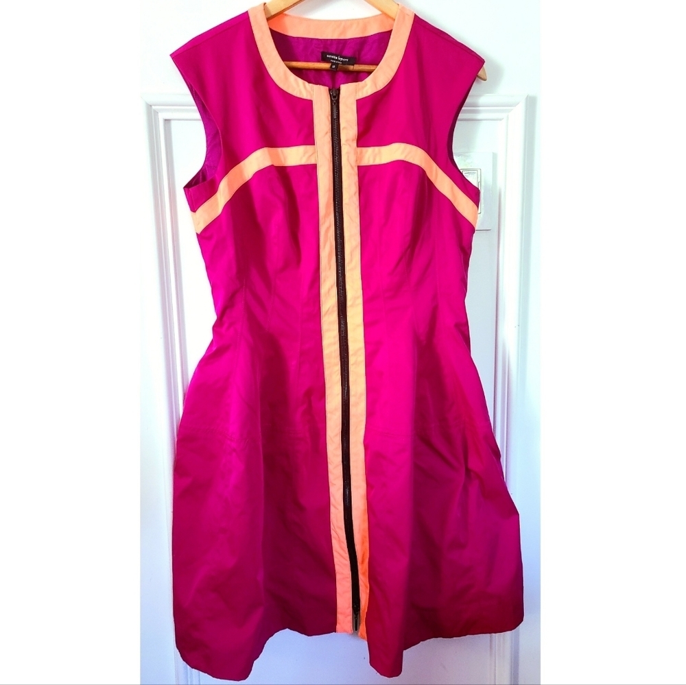 Nanette Lepore zipper front dress